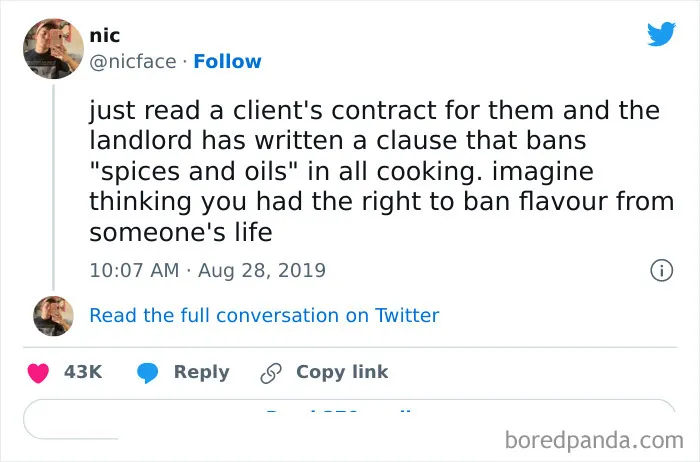 Karen Landlord Can't Even Handle Other People Using Spices