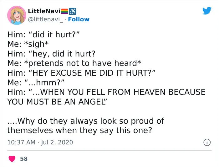 Folks Are Cracking Up At These 30 Things Straight Guys Said While Being Flirty, As Shared Online