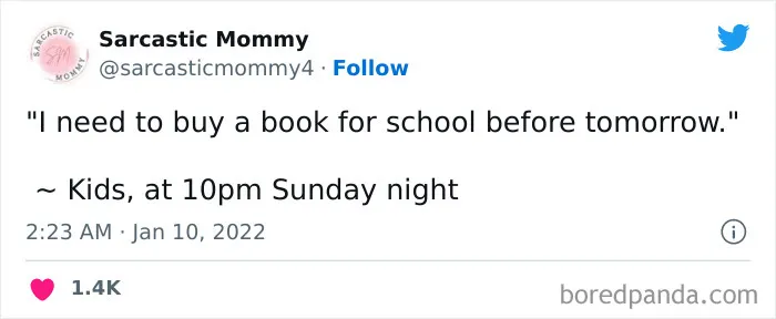 40 Of The Best 'Sarcastic Mommy' Tweets That Help Parents Get Through The Day