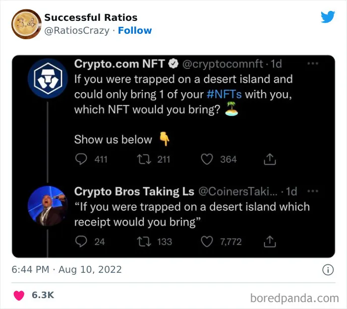30 Times A Reply Was Better Than The Main Post, As Shared On “Successful Ratios” Twitter Page