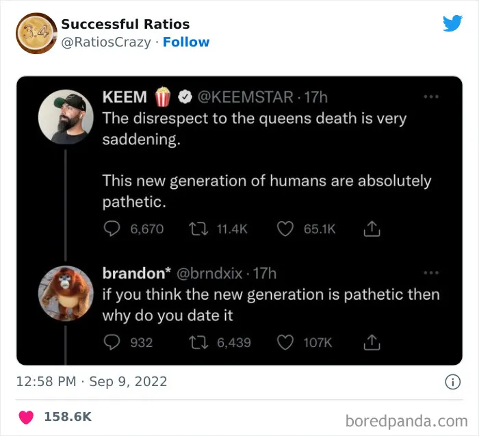 30 Times A Reply Was Better Than The Main Post, As Shared On “Successful Ratios” Twitter Page