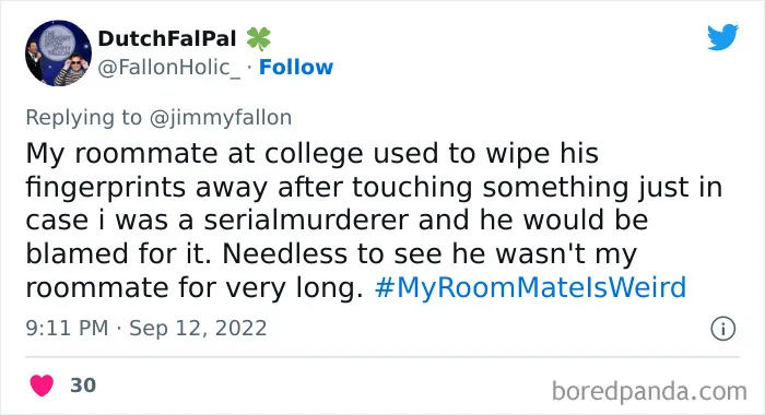 30 People Who Had The 'Pleasure' Of Living With A Weirdo Roommate Share Their Worst Stories For Jimmy Fallon's Challenge
