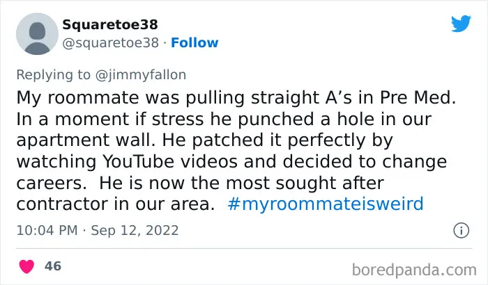 30 People Who Had The 'Pleasure' Of Living With A Weirdo Roommate Share Their Worst Stories For Jimmy Fallon's Challenge