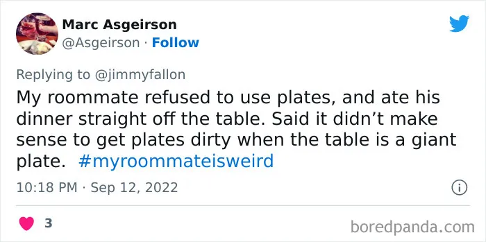 30 People Who Had The 'Pleasure' Of Living With A Weirdo Roommate Share Their Worst Stories For Jimmy Fallon's Challenge