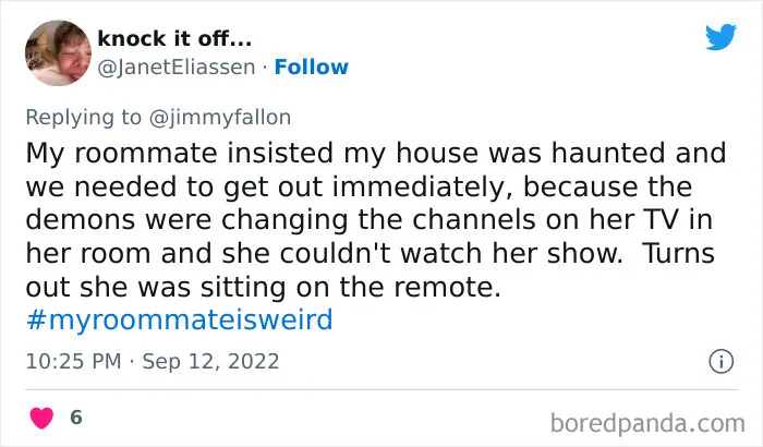 30 People Who Had The 'Pleasure' Of Living With A Weirdo Roommate Share Their Worst Stories For Jimmy Fallon's Challenge