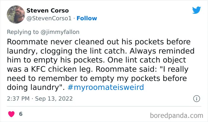 30 People Who Had The 'Pleasure' Of Living With A Weirdo Roommate Share Their Worst Stories For Jimmy Fallon's Challenge