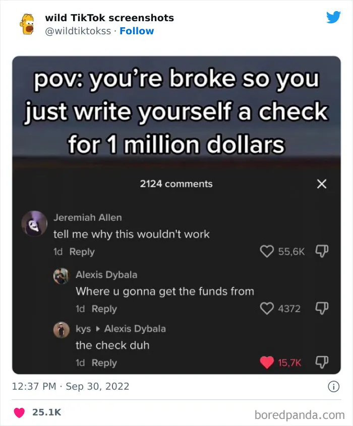 35 Times People Posted Such Unhinged Things On TikTok, This Twitter Page Just Had To Shame Them (New Pics)