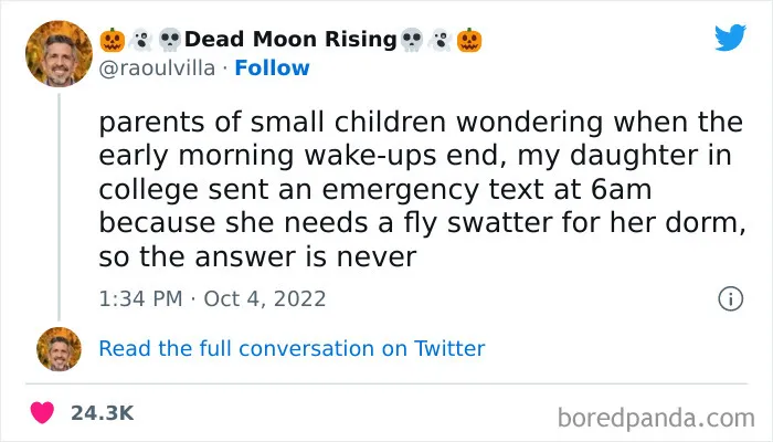 30 Of The Funniest And Most Relatable Parenting Tweets Of The Month, October Edition