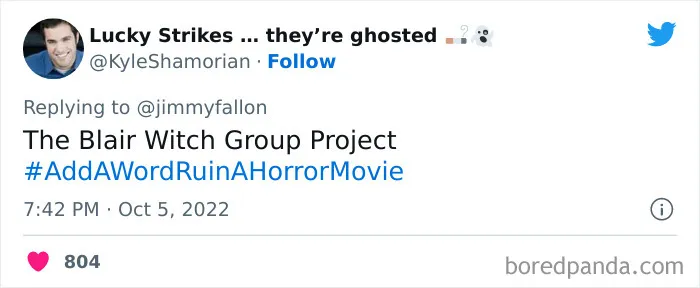 Jimmy Fallon Asks People To Ruin Movies With One Word, And Here Are 30 Hilarious Responses
