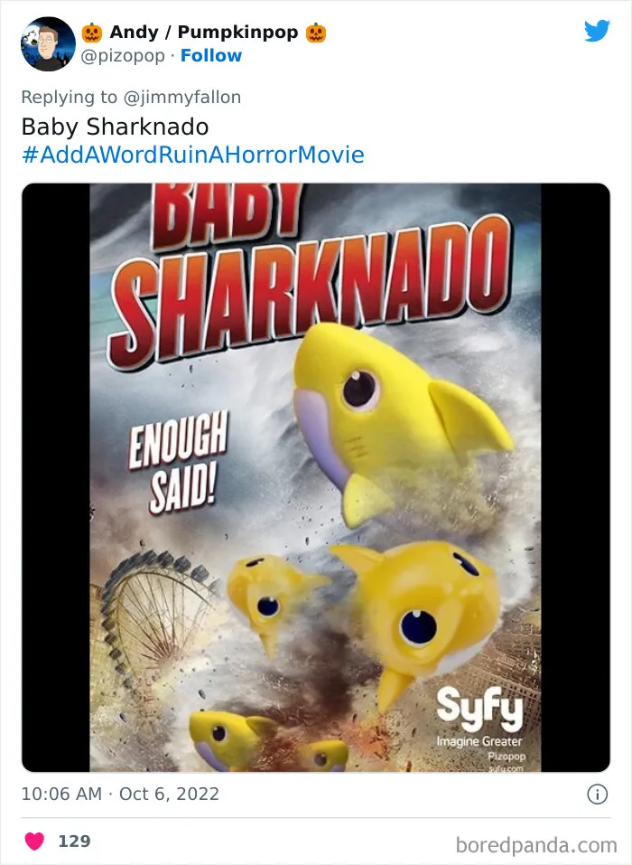 Jimmy Fallon Asks People To Ruin Movies With One Word, And Here Are 30 Hilarious Responses