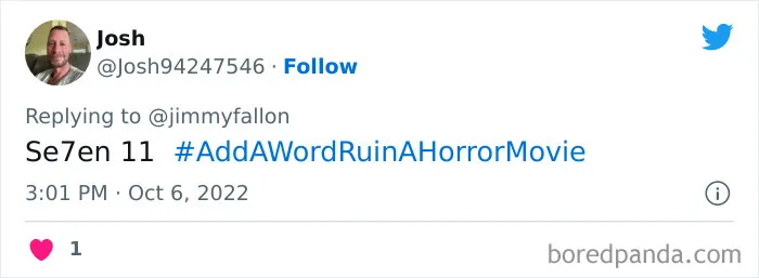Jimmy Fallon Asks People To Ruin Movies With One Word, And Here Are 30 Hilarious Responses