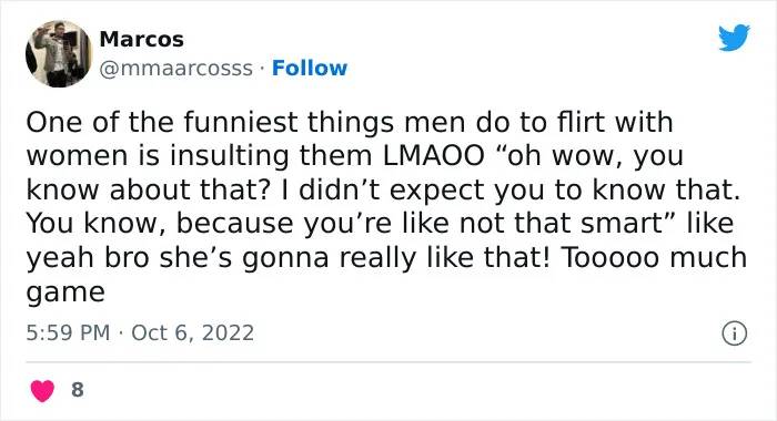 Folks Are Cracking Up At These 30 Things Straight Guys Said While Being Flirty, As Shared Online