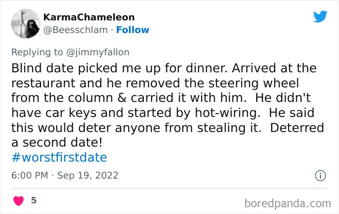 30 Of The Worst First Date Stories People Shared For Jimmy Fallon’s Hashtag Challenge