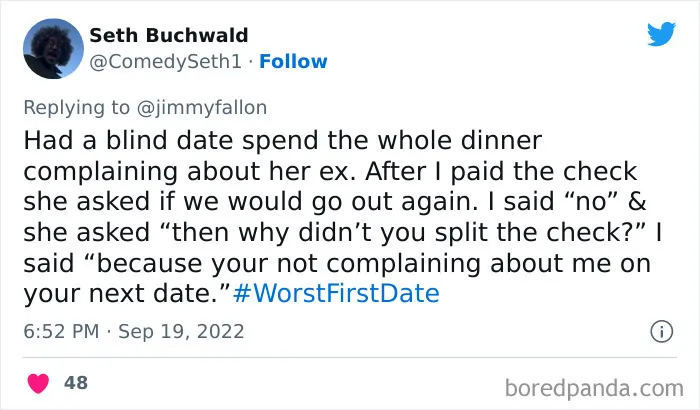 30 Of The Worst First Date Stories People Shared For Jimmy Fallon’s Hashtag Challenge