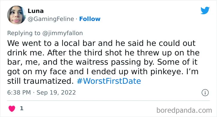 30 Of The Worst First Date Stories People Shared For Jimmy Fallon’s Hashtag Challenge