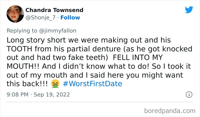 30 Of The Worst First Date Stories People Shared For Jimmy Fallon’s Hashtag Challenge