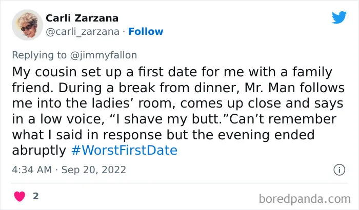 30 Of The Worst First Date Stories People Shared For Jimmy Fallon’s Hashtag Challenge