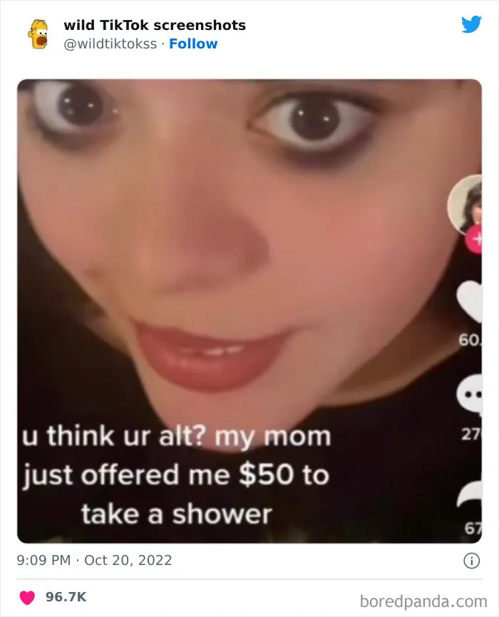 35 Times People Posted Such Unhinged Things On TikTok, This Twitter Page Just Had To Shame Them (New Pics)