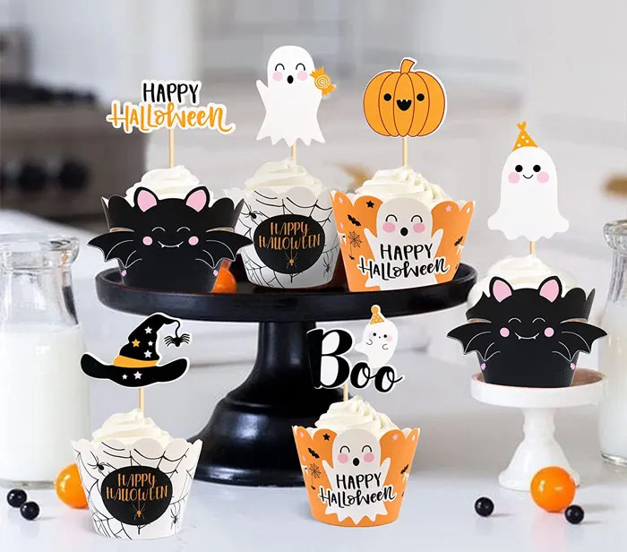 Halloween Cupcake Toppers