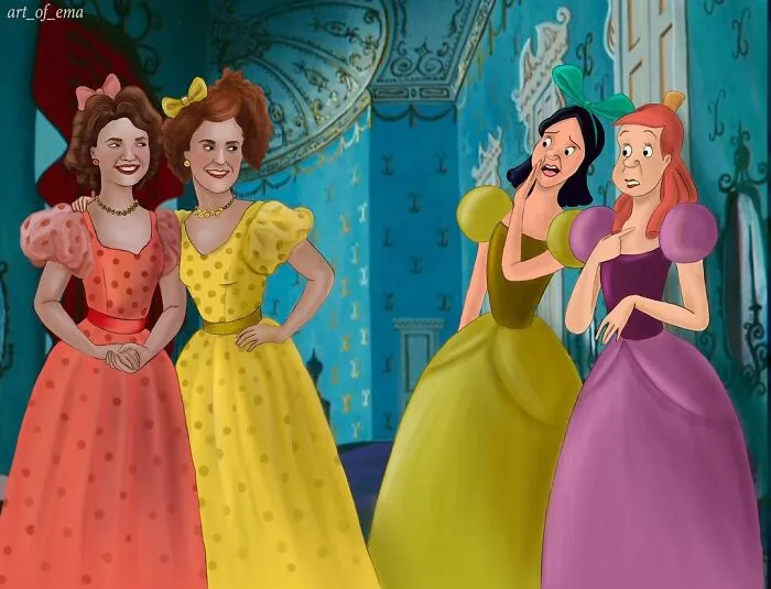 Anastasia And Drizella Traiman