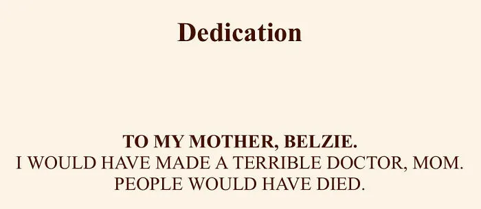 40 Examples Of Writers Leaving Fun And Unique Surprises "Dedicated To Those Who Read The Dedications"