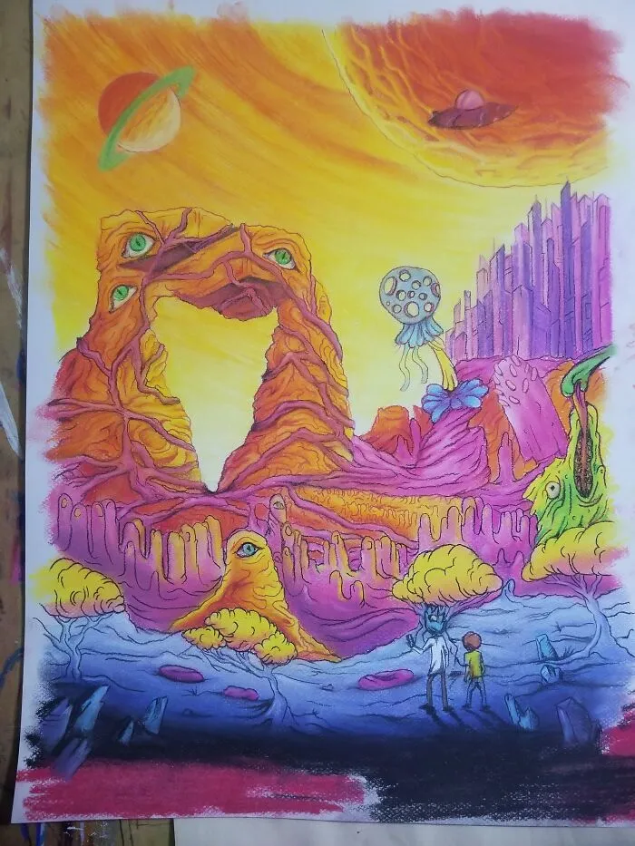 Chalk Space Walk