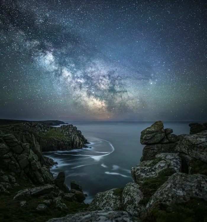 Landscapes At Night Commended: Callum White, 'Durdle Door Night Lights'
