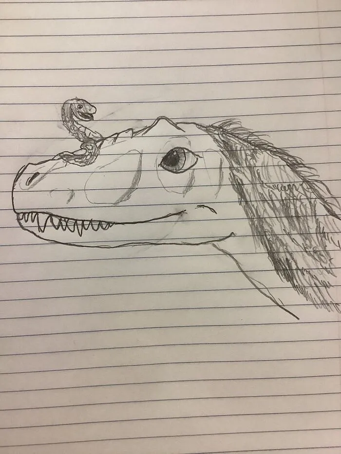 My Favorites From Past And Present: Yutyrannus And Ball Python