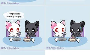 I Draw Comics About A Couple Of Bats In Love, Called "Cuddle Bats", And Here's 21 New Pics
