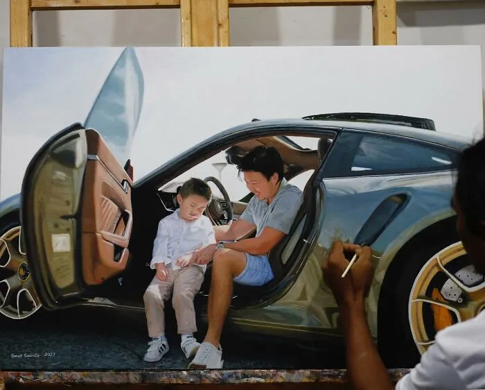 This Self-Taught Artist Makes Photo-Like Paintings, And Here's The Result (22 Pics)