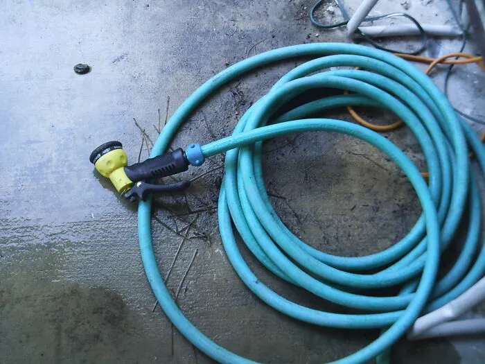 The Smell Of Water Coming Out Of A Garden Hose