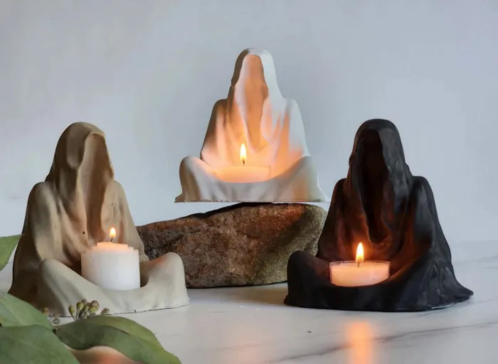 Ghost Candle Holder