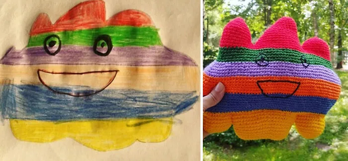 I Create Children's Toys From Their Unique Drawings (35 Pics)