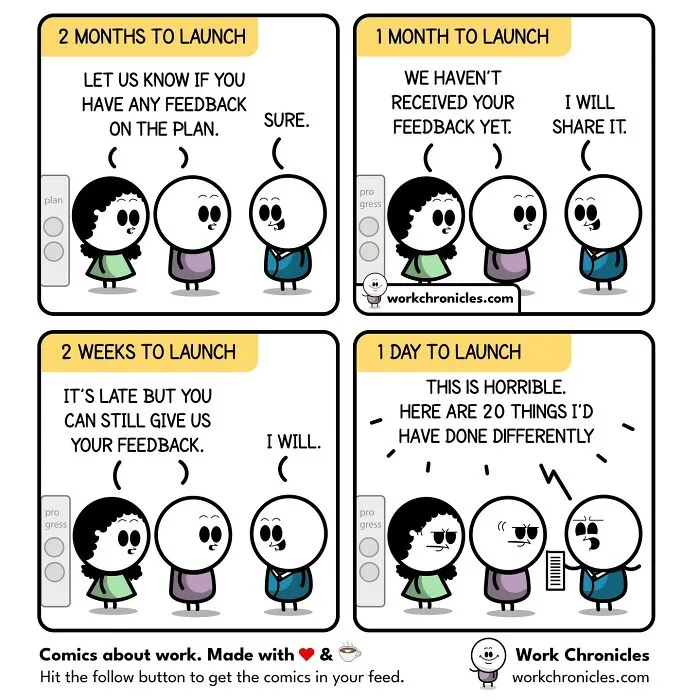 Work Chronicles: Artist Illustrates Situations In The Workplace Most People Working In An Office Will Relate To (25 New Pics)