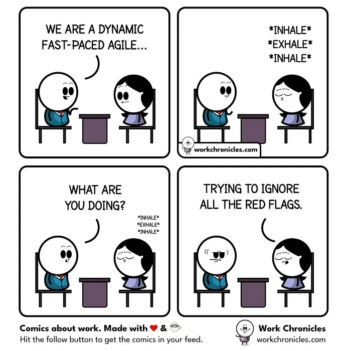 Work Chronicles: Artist Illustrates Situations In The Workplace Most People Working In An Office Will Relate To (25 New Pics)