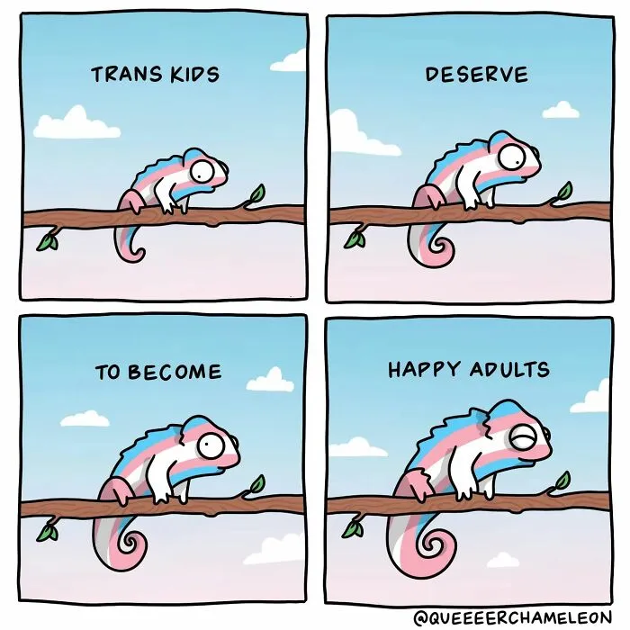 30 Fun Comics By Amee Wilson That Cover The Theme Of Sexual Identities Through Queer Chameleons (New Pics)