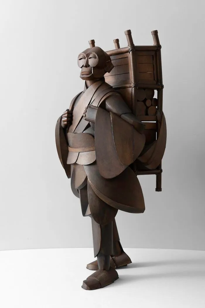 Warren King, Cardboard Sculpture