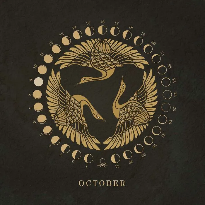October's Moon Phases
