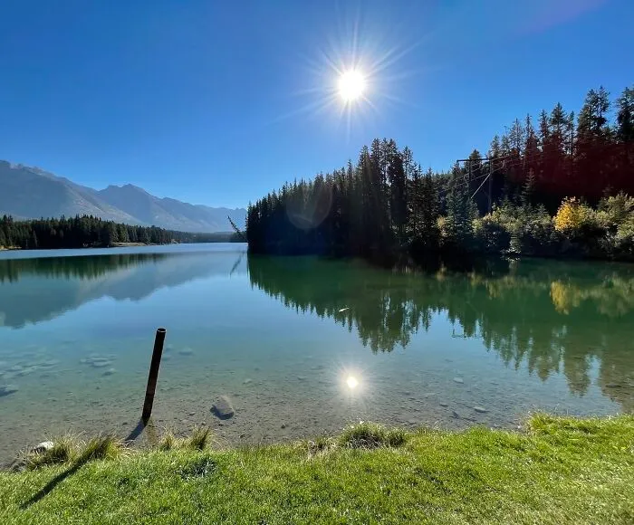 Johnson Lake, Banff Alberta (The Rockies) Oct 2022