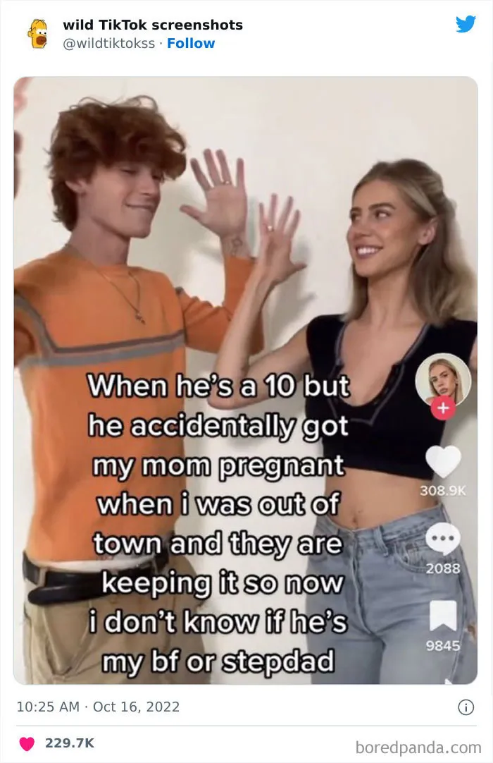 35 Times People Posted Such Unhinged Things On TikTok, This Twitter Page Just Had To Shame Them (New Pics)
