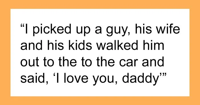 "I Took Him Back To His House": Uber Client Allegedly Picks Up Mistress Right After Wife And Kids Sent Him Off, Gets Karma Served Right Back