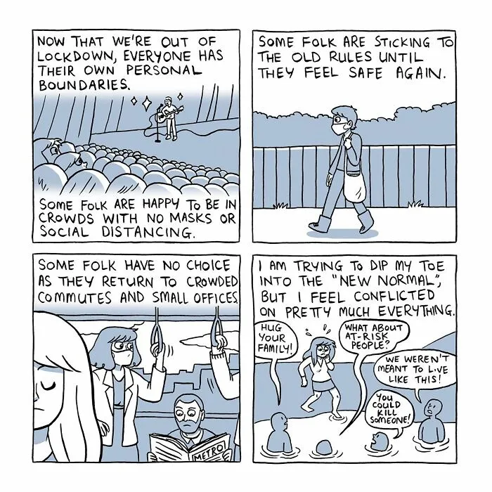 Here Are My 30 Comics About Lockdown And Coming Out Of It