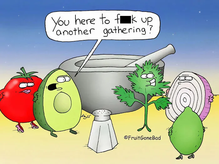 "Fruit Gone Bad": 30 Slightly Inappropriate Comics By This NY Cartoonist (New Pics)
