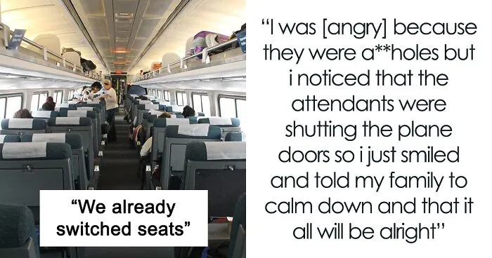 Couple's Plan To Outwit Another Passenger Before Takeoff Backfires As The Stranger Ends Up With A Whole Free Row In Return