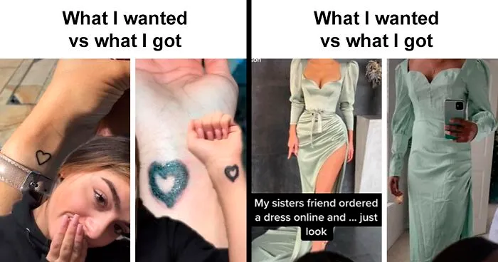 30 Of The Most Disappointing "What I Wanted Vs What I Got" Examples (New Pics)