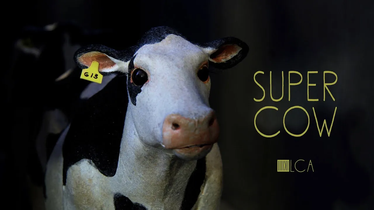 "Super Cow": I Created A Stop-Motion Animation About A Dairy Cow Escaping From Slaughter