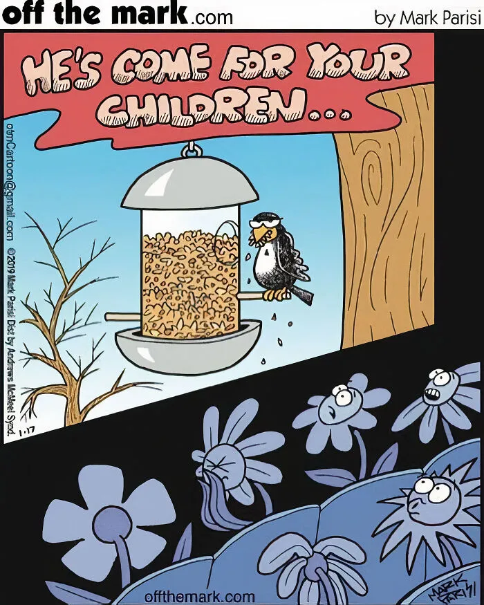 This Artist Reveals What Horror Movies For Animals And Things Would Be Like (40 One-Panel Comics)