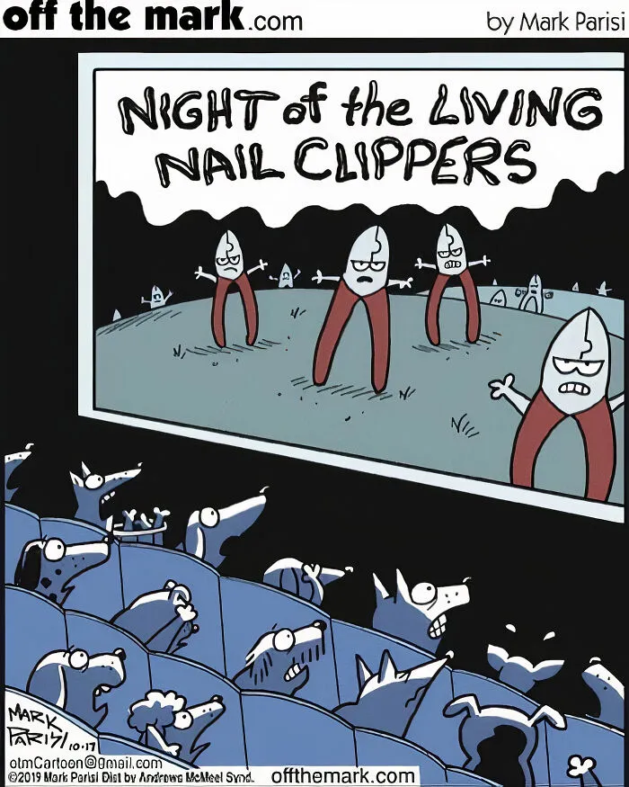 This Artist Reveals What Horror Movies For Animals And Things Would Be Like (40 One-Panel Comics)
