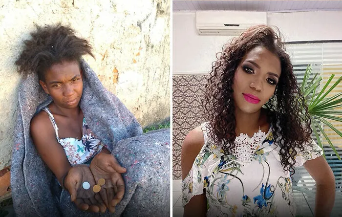 Este peluquero proporciona cambios de imagen gratis a indigentes, y así son los resultados (30 fotos)