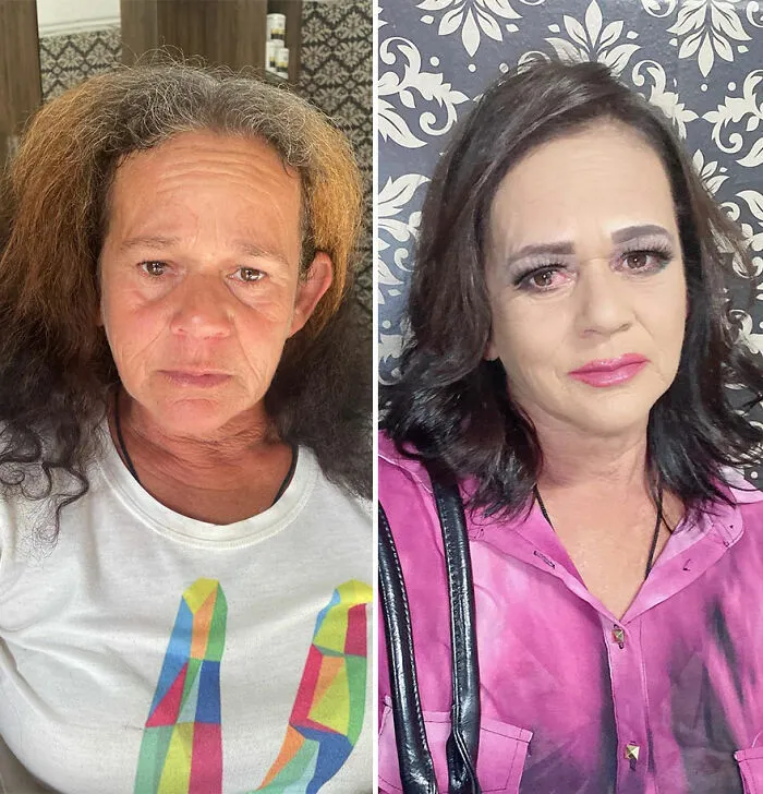 Este peluquero proporciona cambios de imagen gratis a indigentes, y así son los resultados (30 fotos)